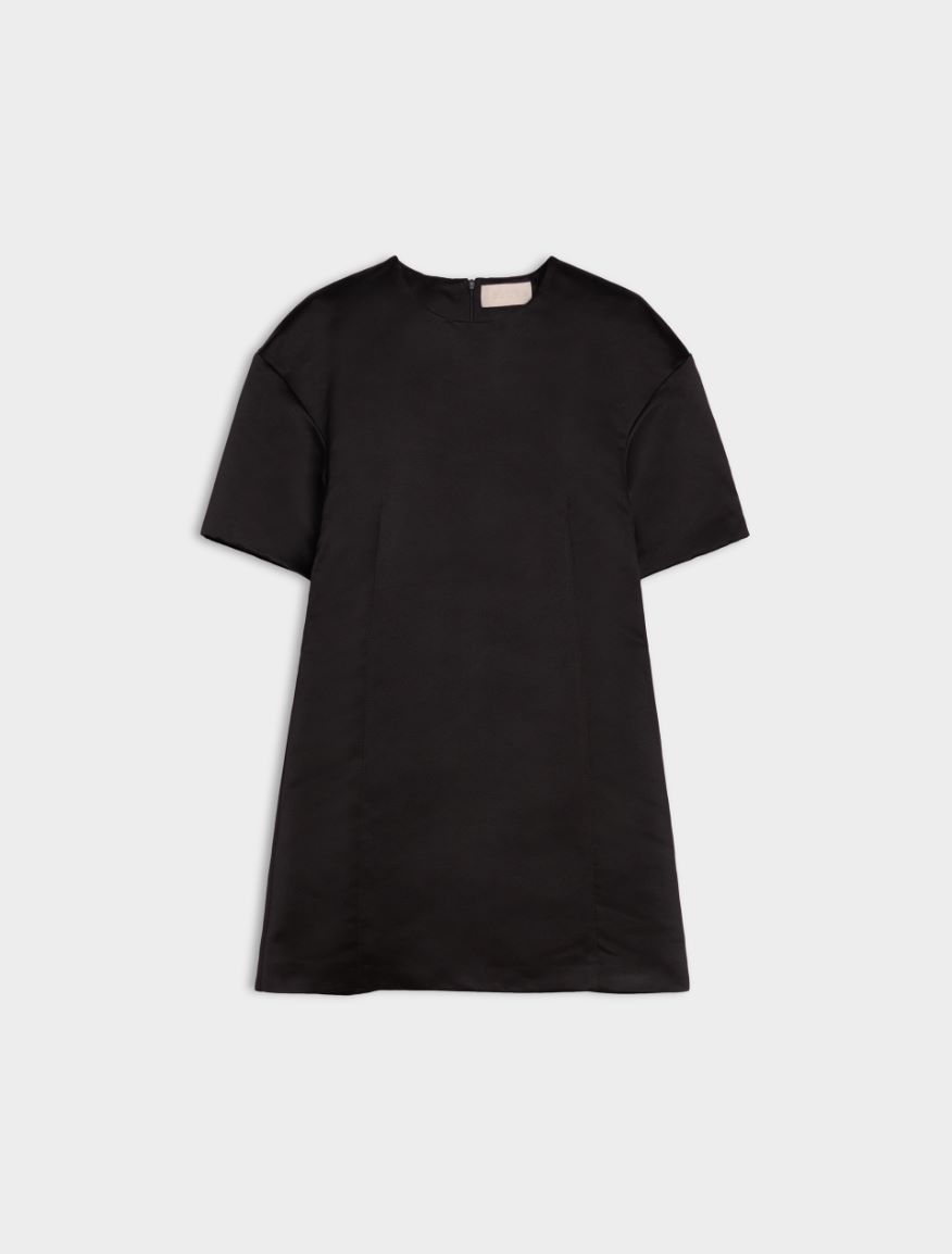 Fitted-waist dress - BLACK - Iblues - 5