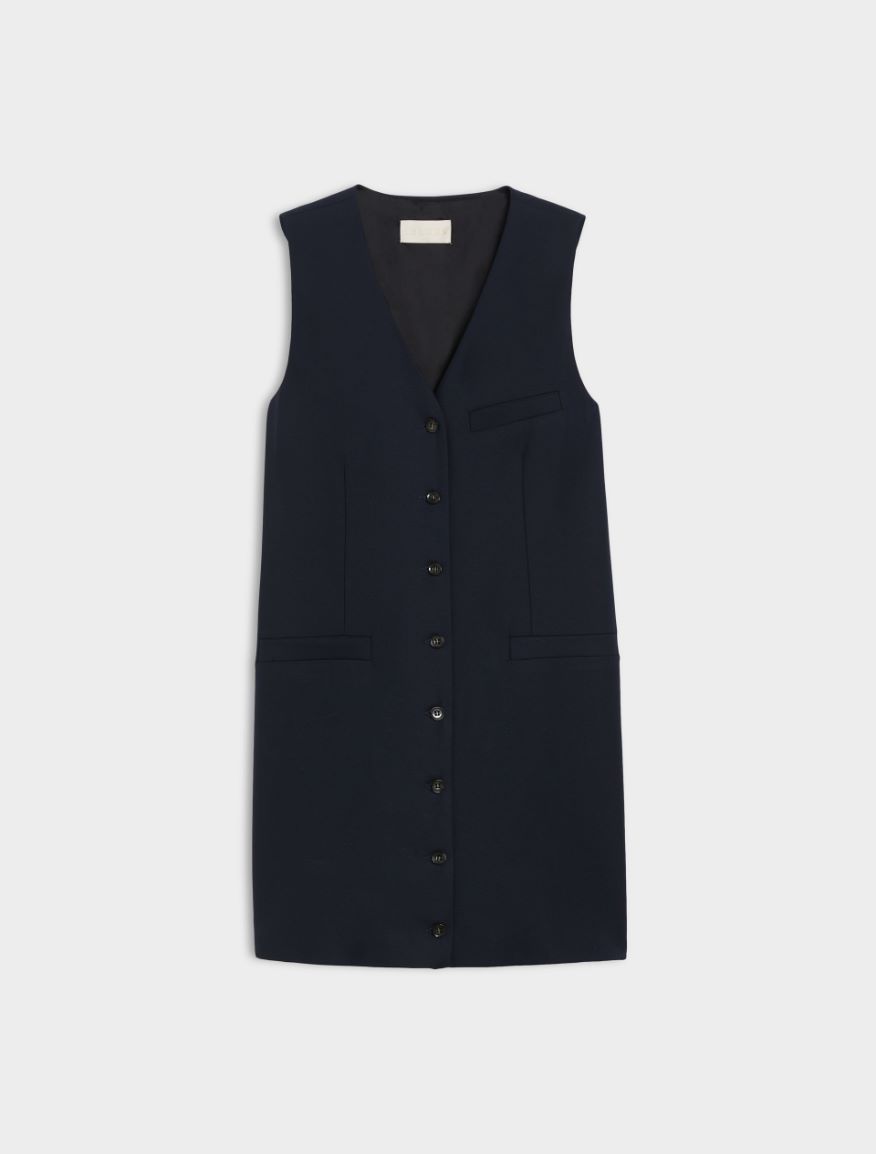Sleeveless dress - NAVY - Iblues - 5