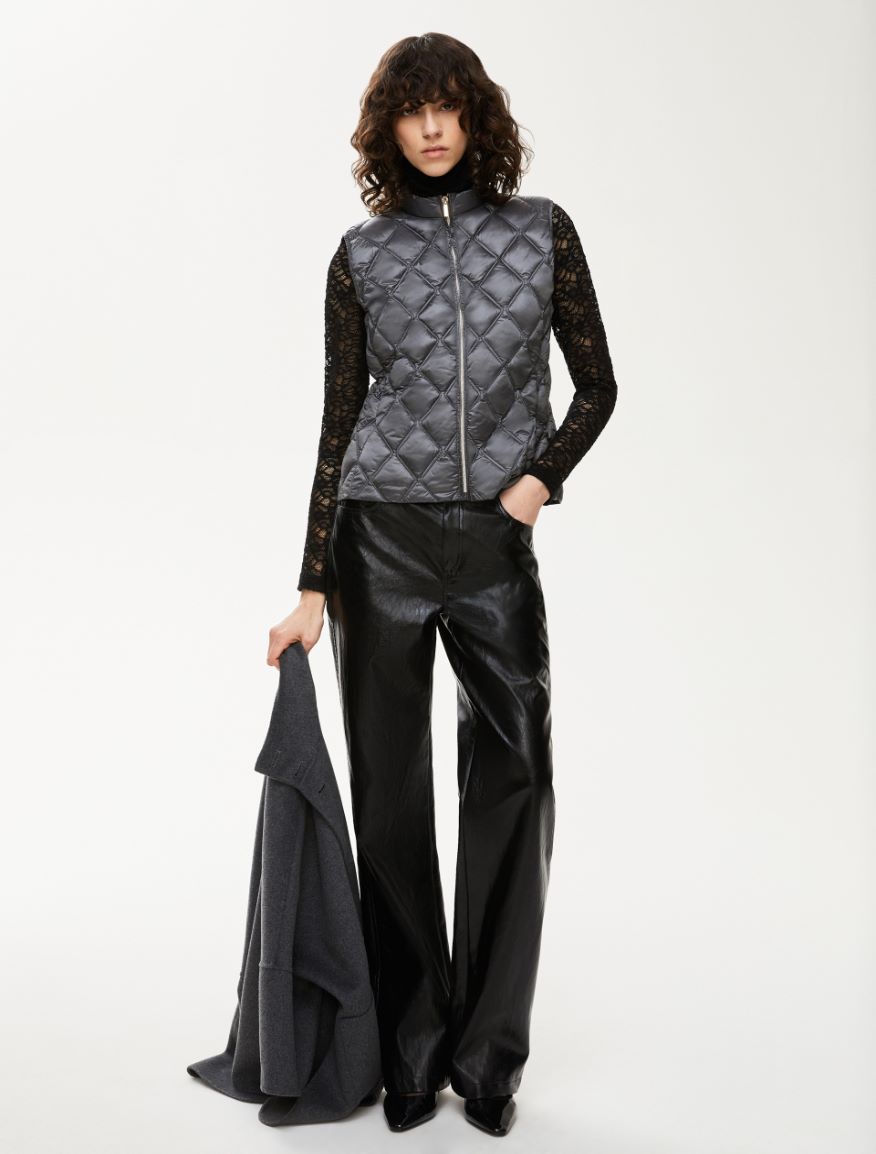 Padded gilet - GREY - Iblues - 4