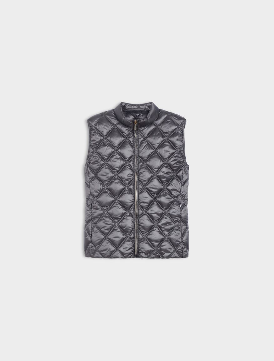 Padded gilet - GREY - Iblues - 5