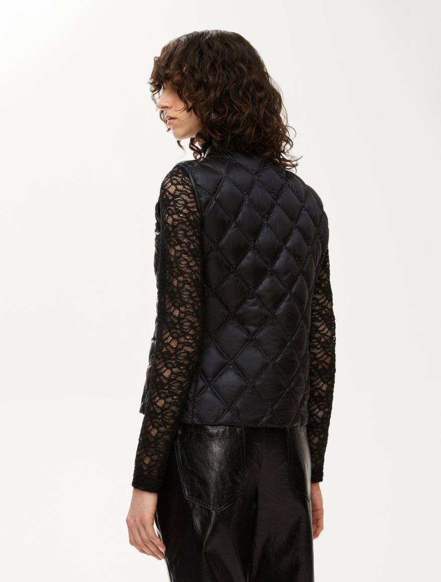 Padded gilet - BLACK - Iblues - 2