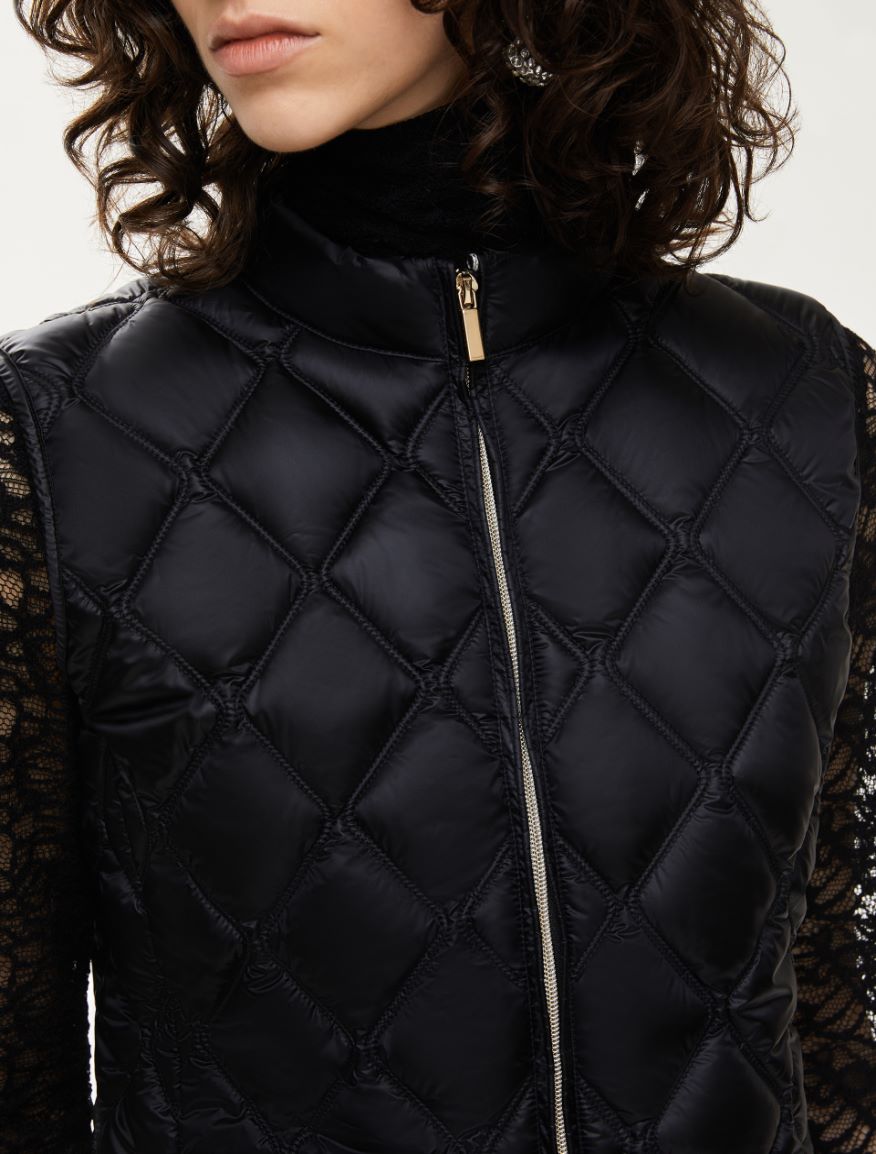 Padded gilet - BLACK - Iblues - 3