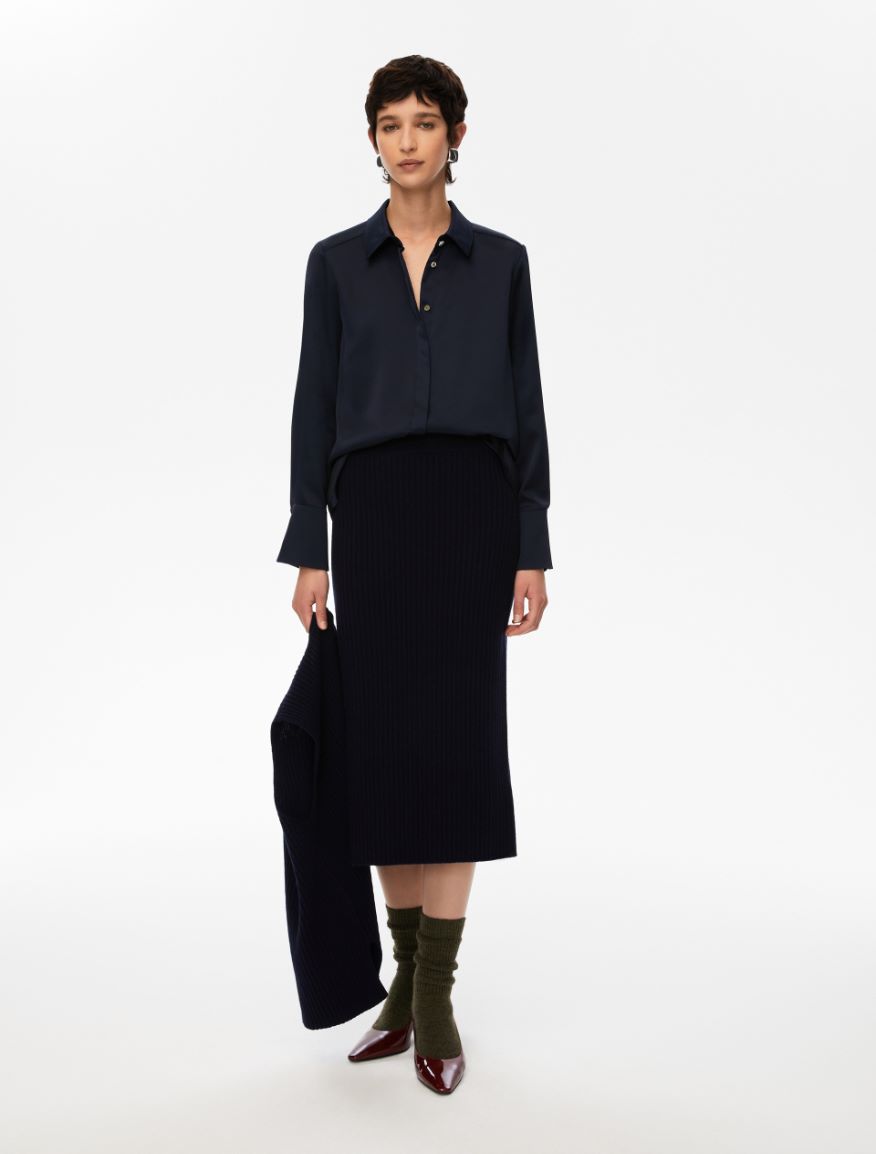 Pencil skirt - NAVY - Iblues - 4