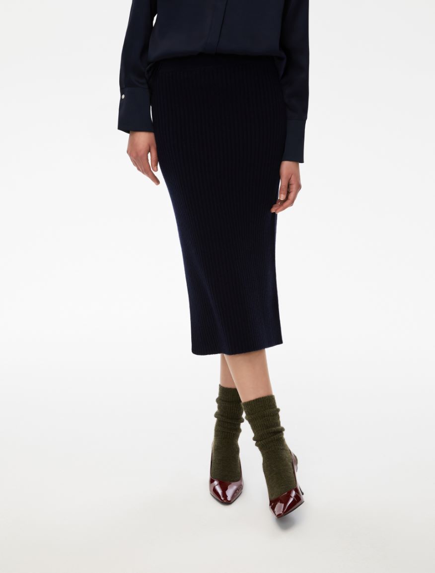 Pencil skirt - NAVY - Iblues