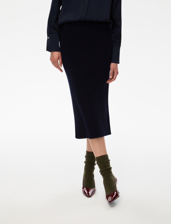 Pencil skirt - NAVY - Iblues