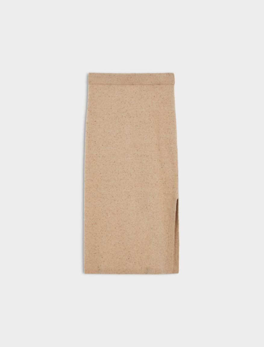 Slim-fit skirt - CAMEL - Iblues - 5