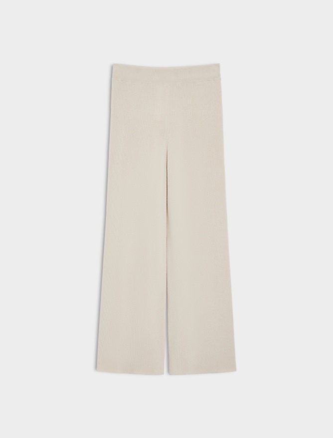 Knit trousers -