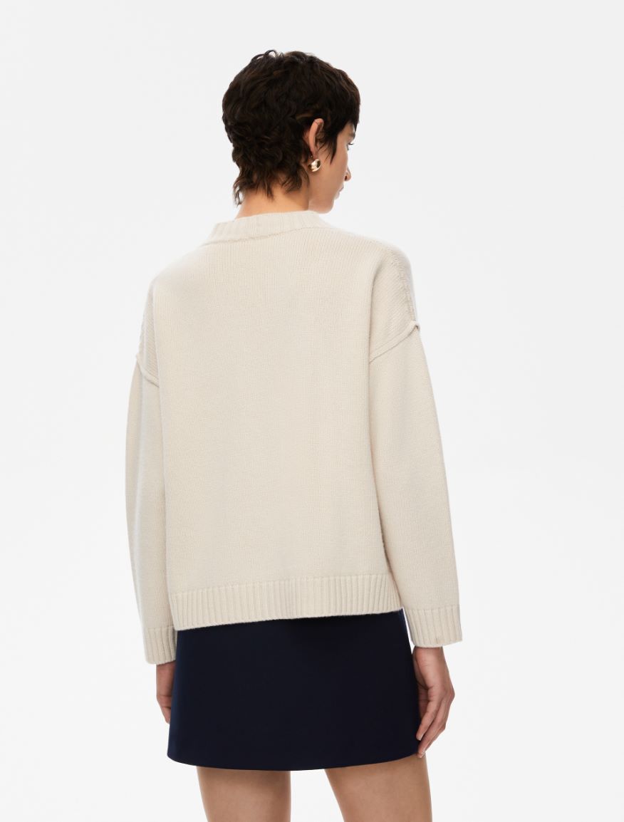 Relaxed-fit cardigan - TAWNY - Iblues - 2