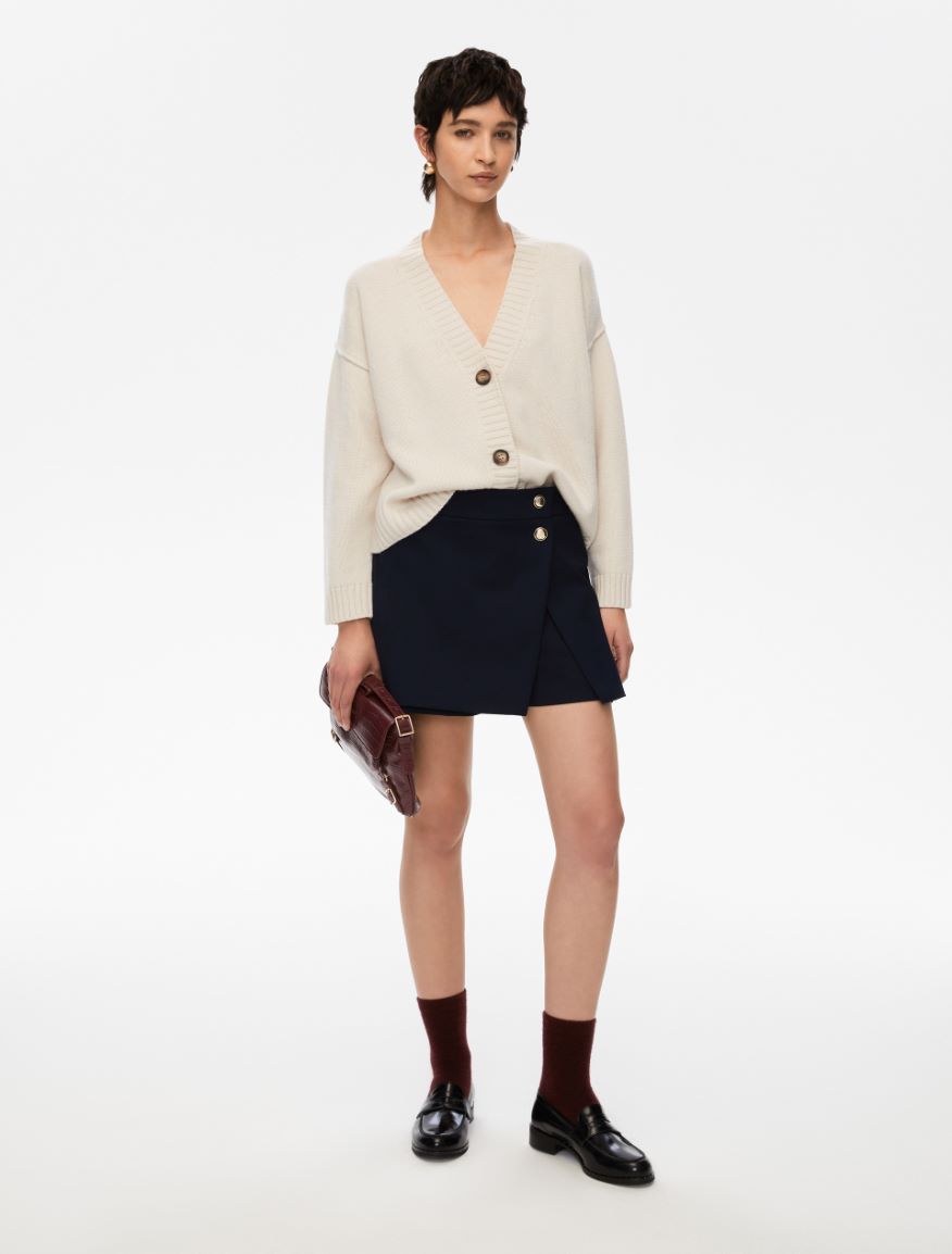 Relaxed-fit cardigan - TAWNY - Iblues - 3