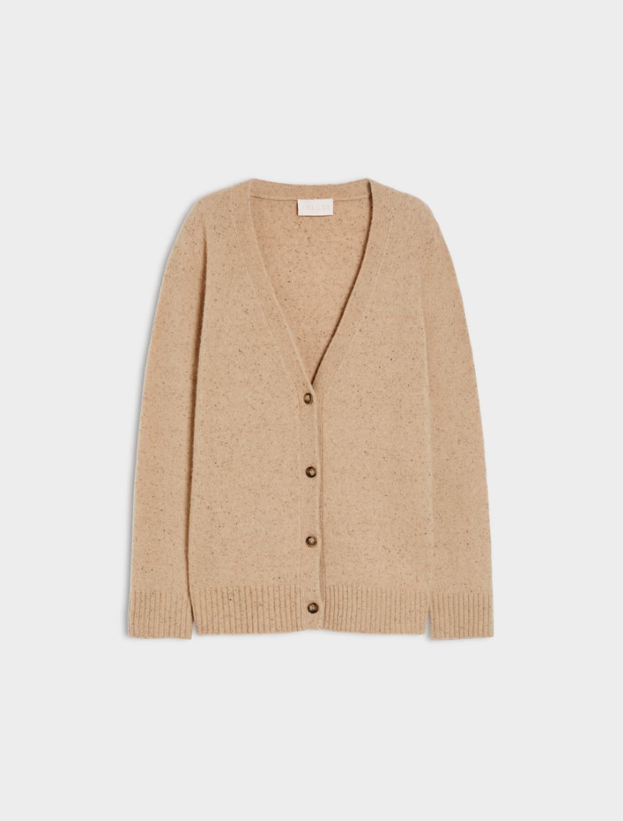 Oversized cardigan - CAMEL - Iblues - 5