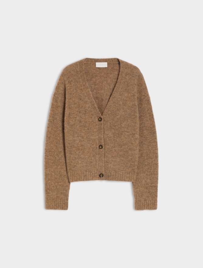 Alpaca-blend cardigan - 