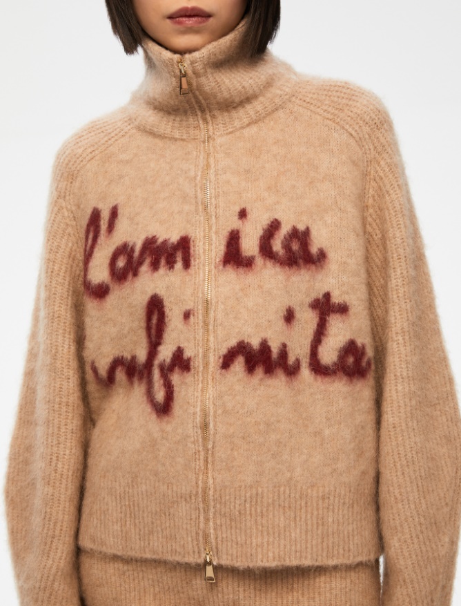 Inlaid cardigan - 
