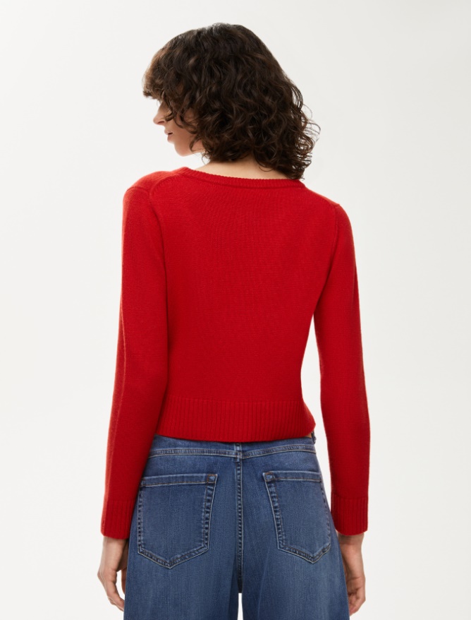 Cashmere-blend cardigan - 