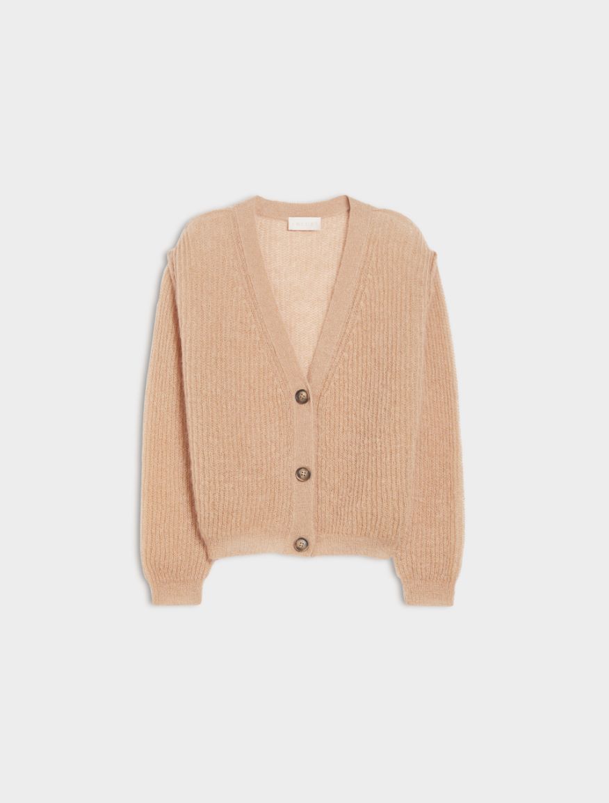 Relaxed-fit cardigan - CAMEL - Iblues - 5