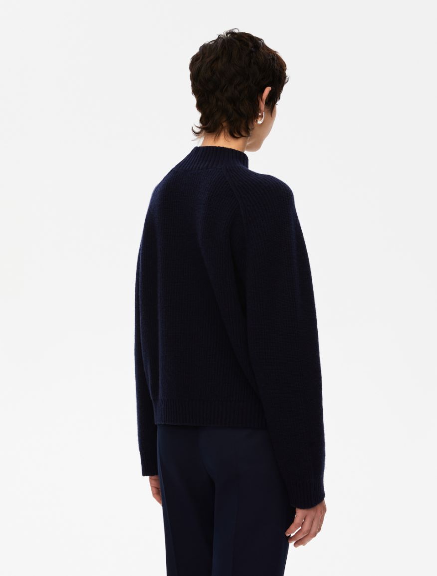Straight-fit sweater - NAVY - Iblues - 2