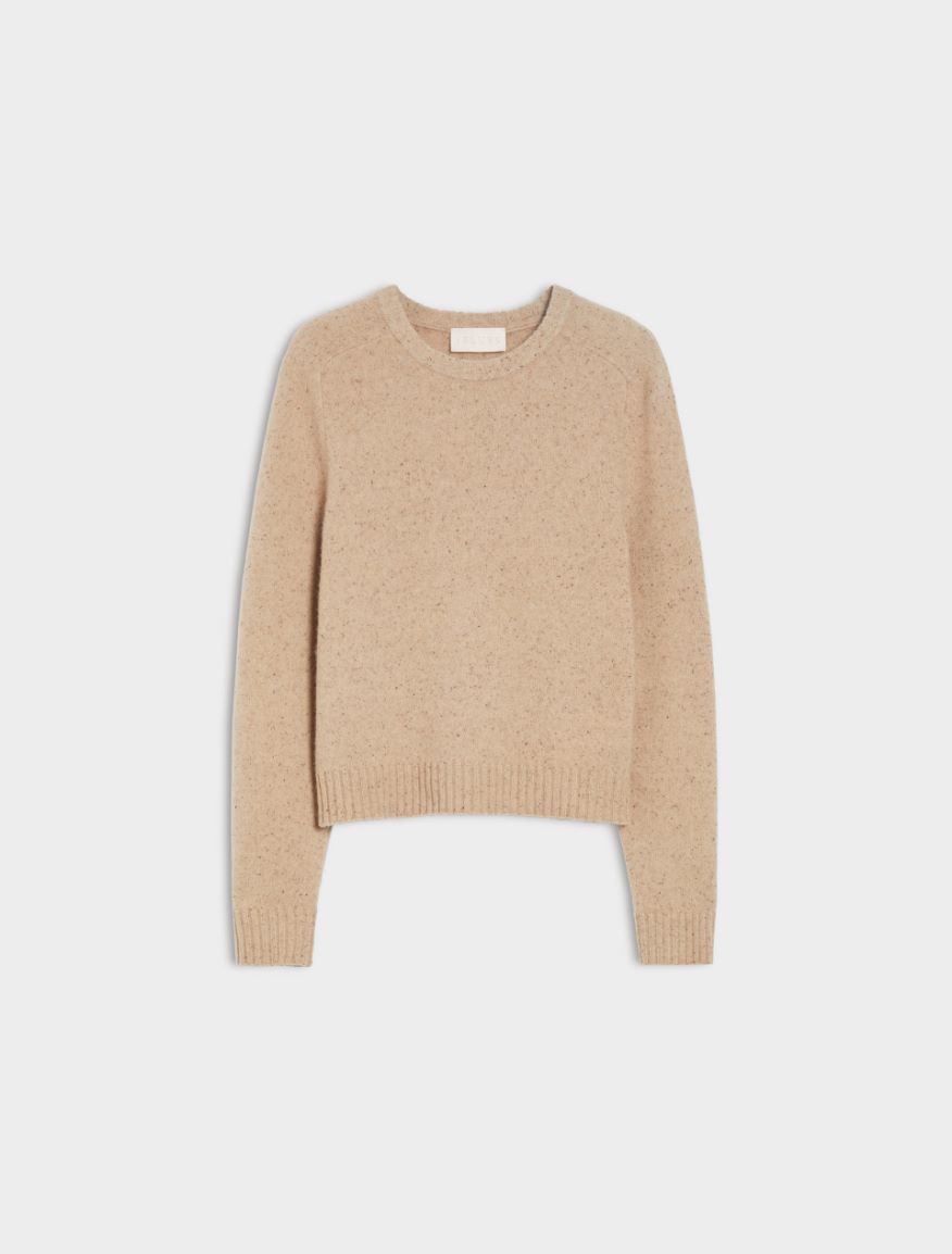 Straight-fit sweater - CAMEL - Iblues - 5