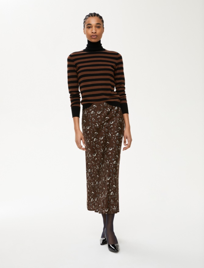 Straight-fit polo-neck sweater - 