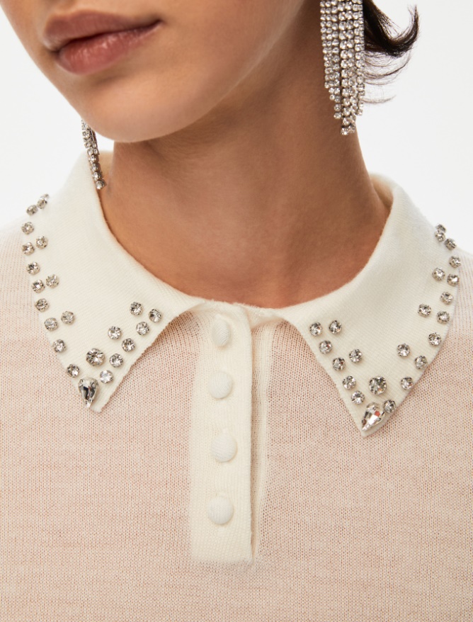 Rhinestone sweater - 