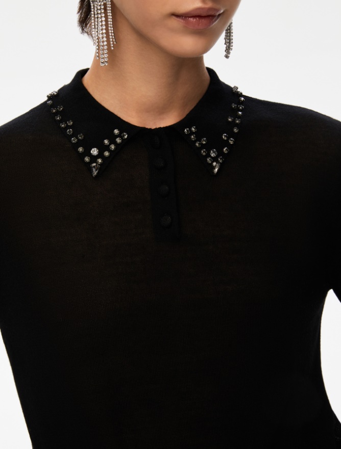 Rhinestone sweater - 