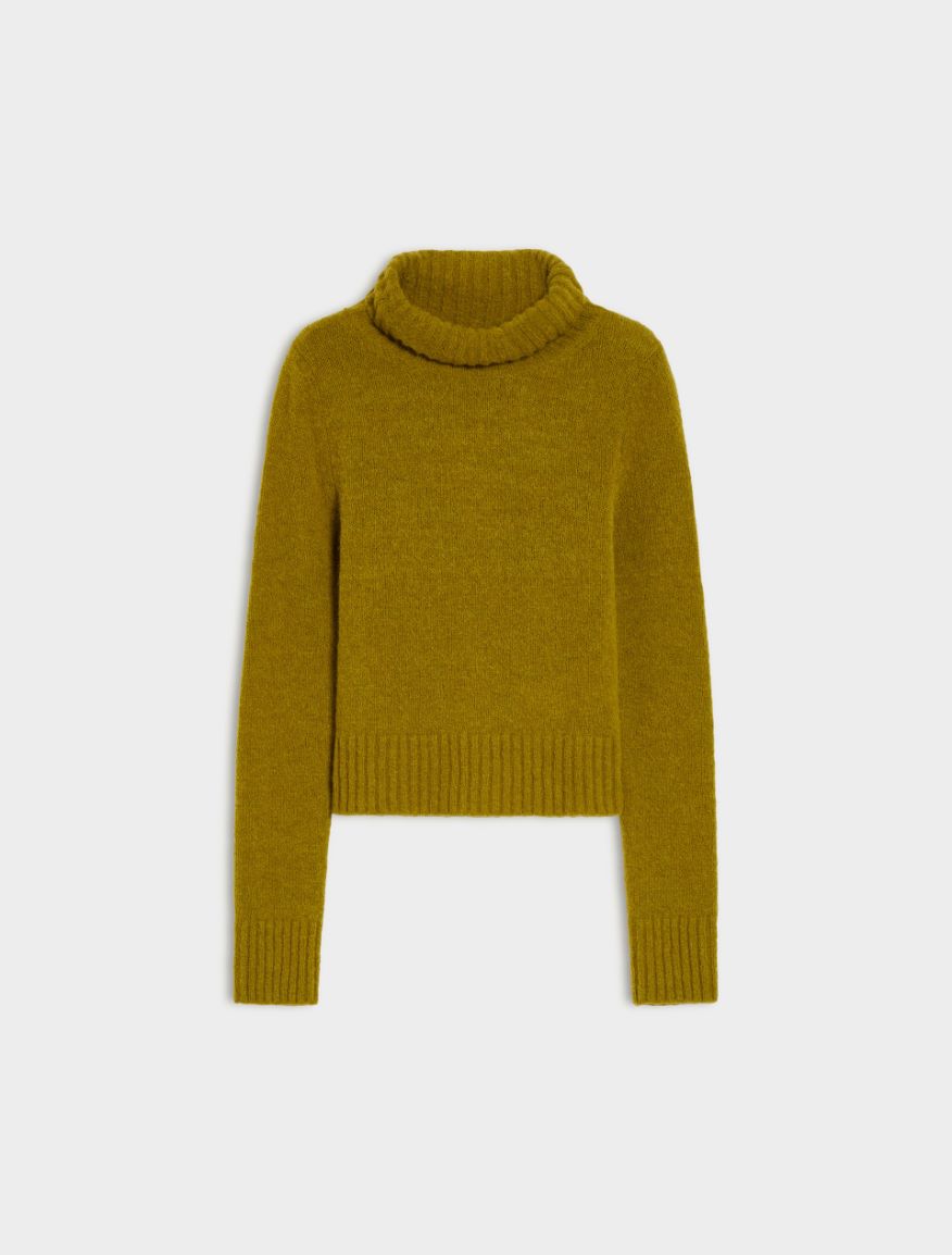 High-neck sweater - OLIVE - Iblues - 5