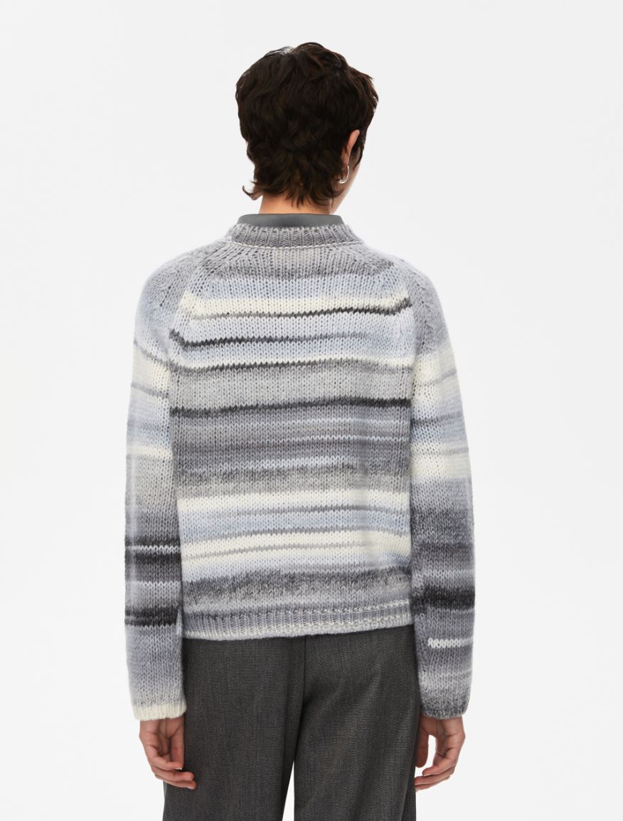 Straight-fit sweater - GREY - Iblues - 2