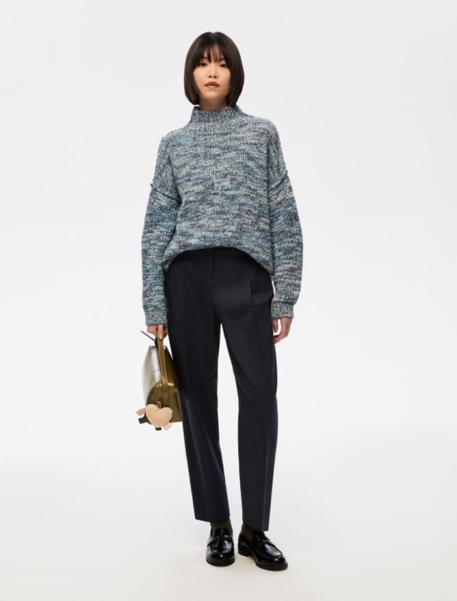 High-neck sweater - 