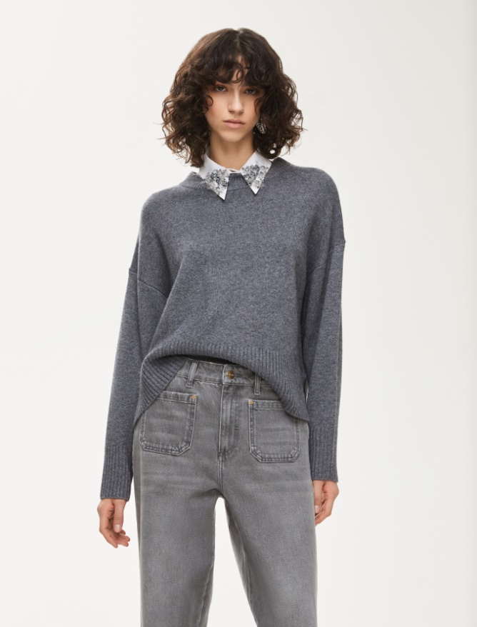 Cashmere blend sweater - 