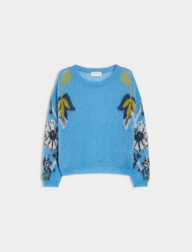 Mohair-blend sweater -