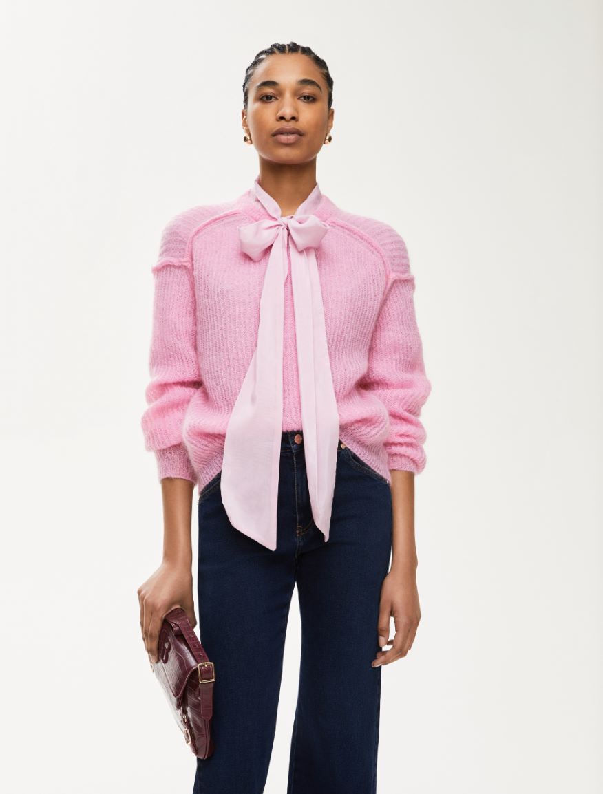 Relaxed-fit sweater - PINK - Iblues