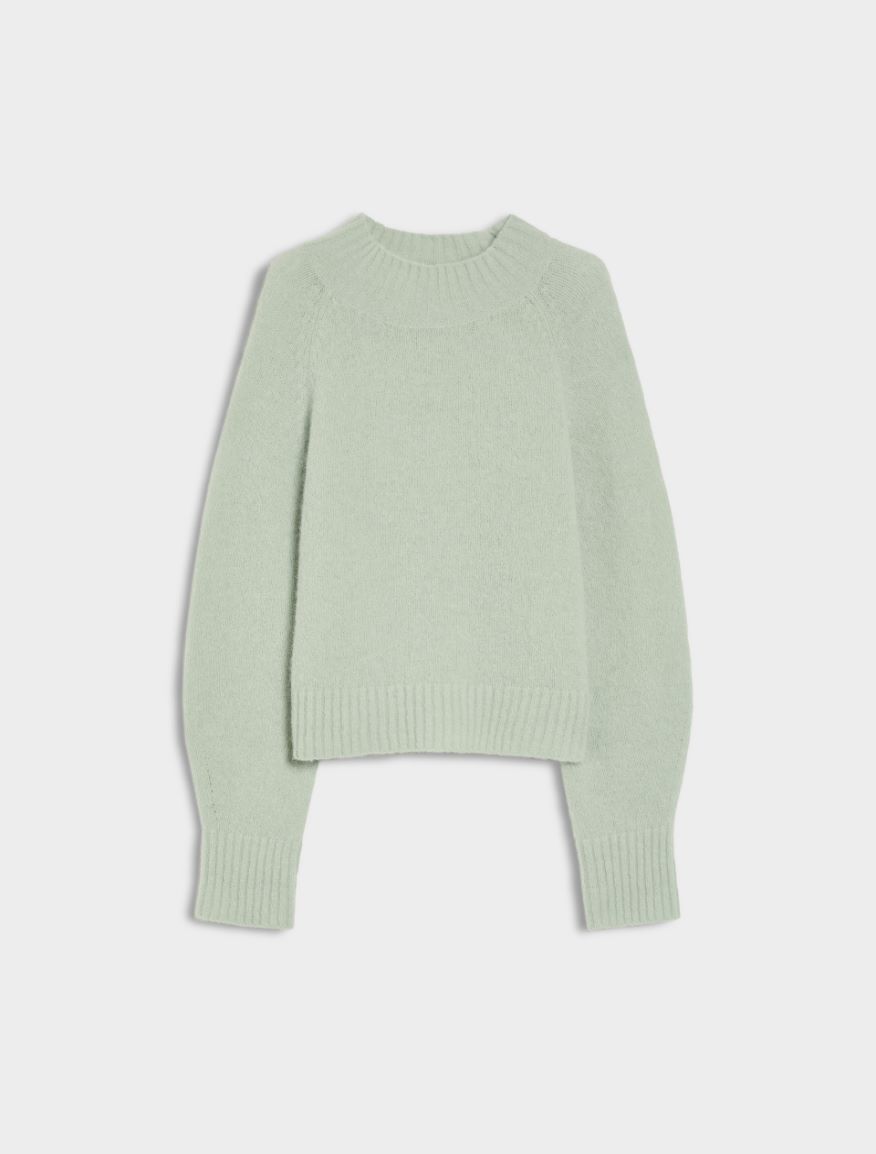 Alpaca-blend sweater - MINT - Iblues - 5