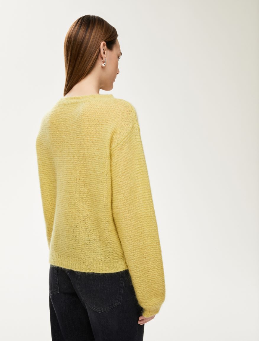 Embroidered sweater - OLIVE - Iblues - 2