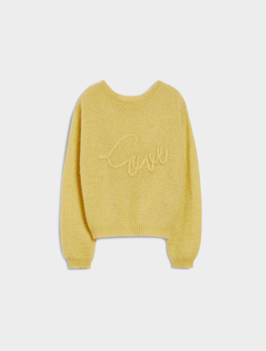Embroidered sweater - OLIVE - Iblues - 5