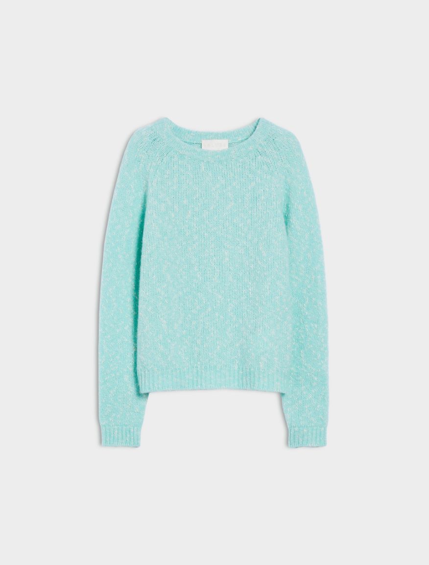 Relaxed-fit sweater - TURQUOISE - Iblues - 5