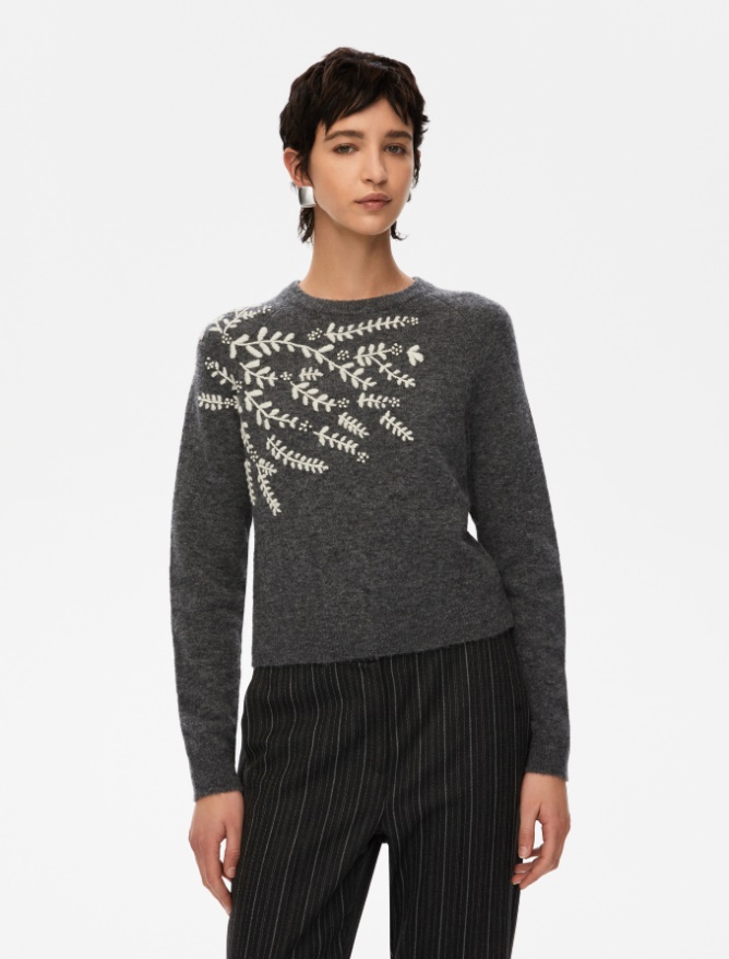Embroidered sweater - 