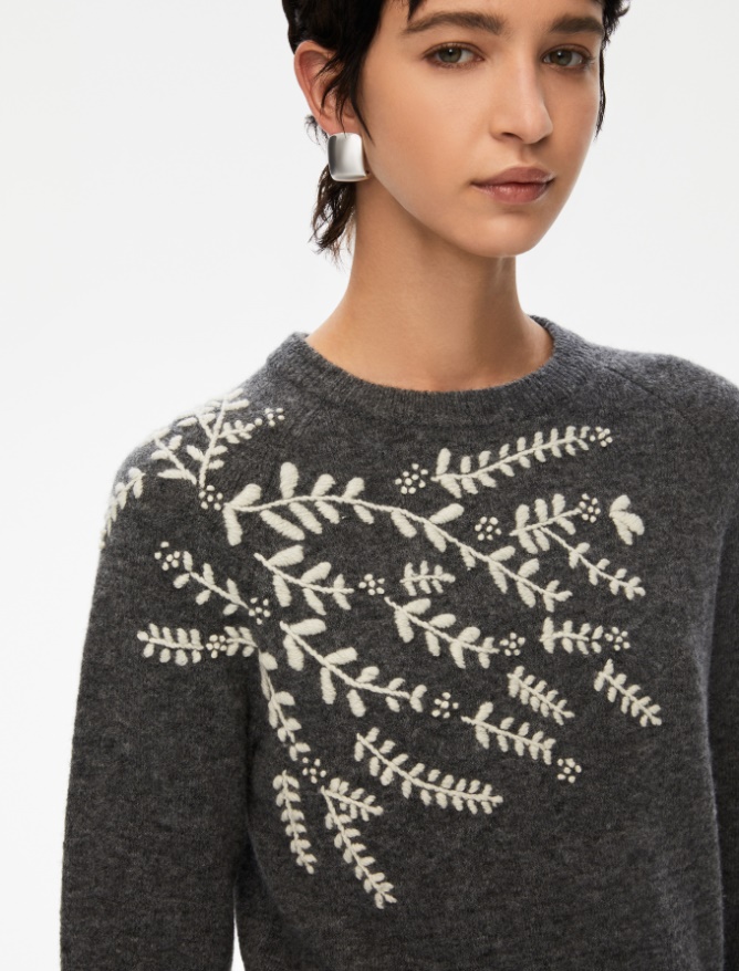 Embroidered sweater - 