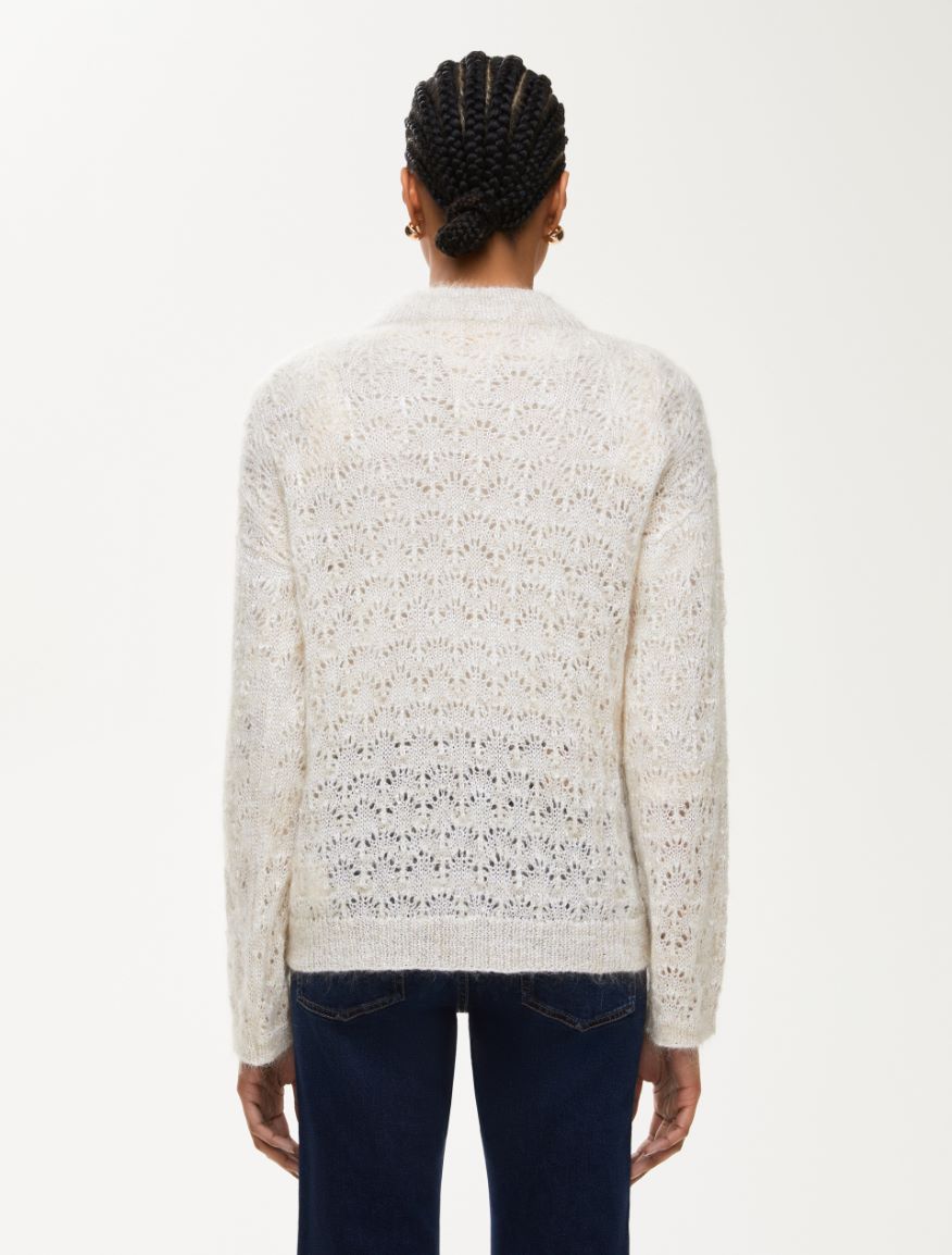 Mohair-blend sweater - PAPYRUS - Iblues - 2