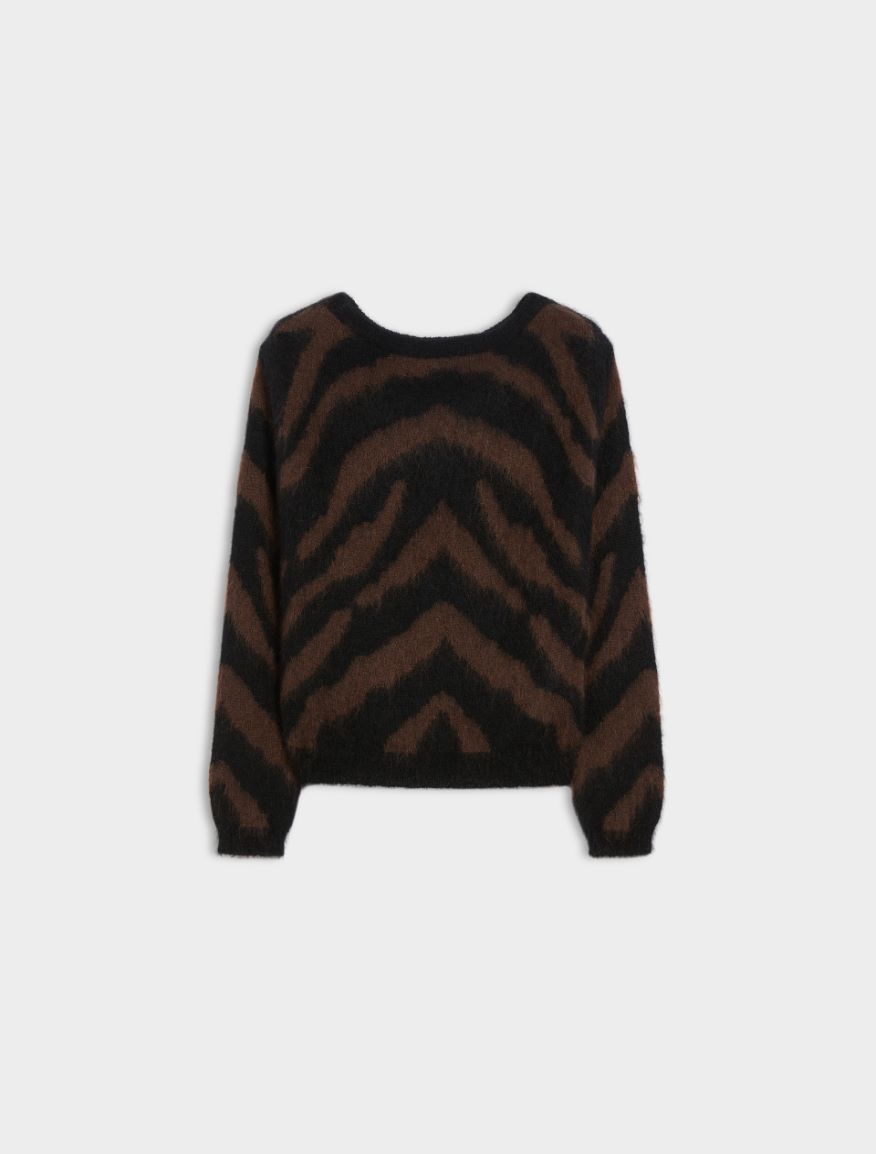Relaxed-fit sweater - BLACK - Iblues - 5