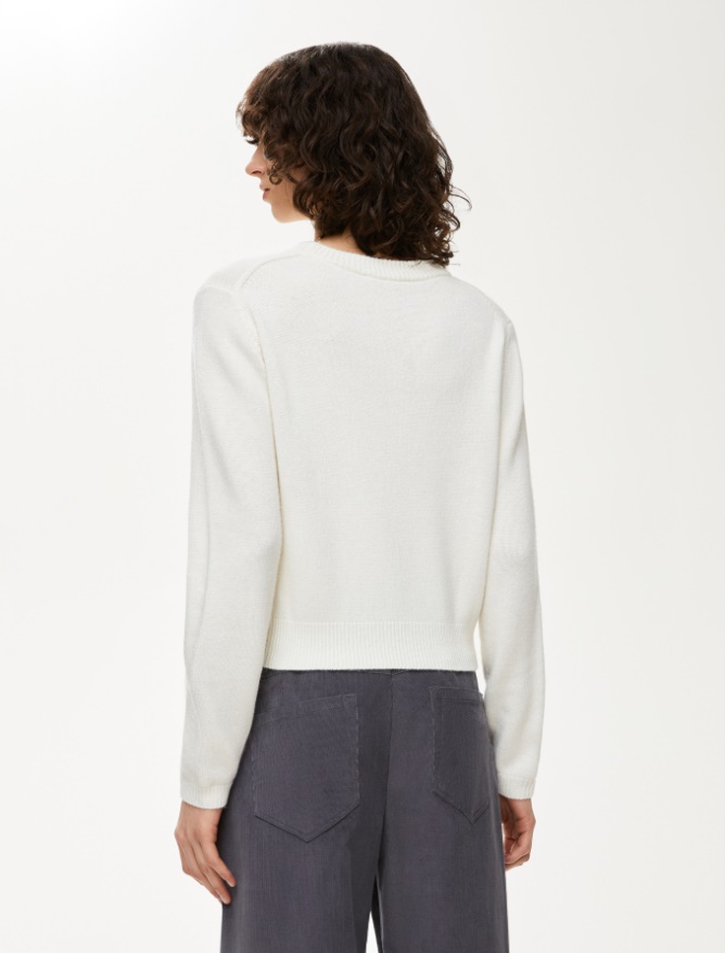 Cashmere-blend sweater - 