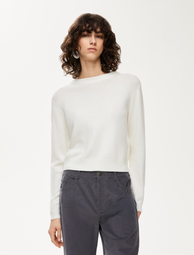 Cashmere-blend sweater - 