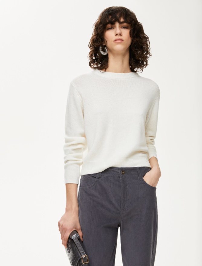 Cashmere-blend sweater - 