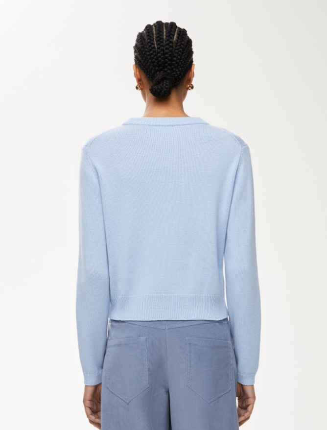 Cashmere-blend sweater - 