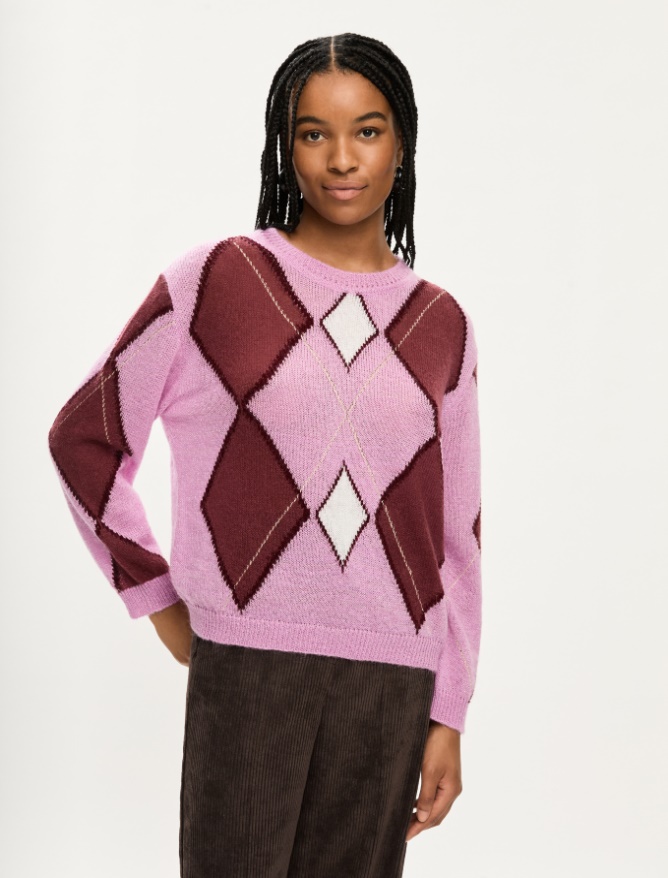 Relaxed- fit sweater - PINK - Iblues