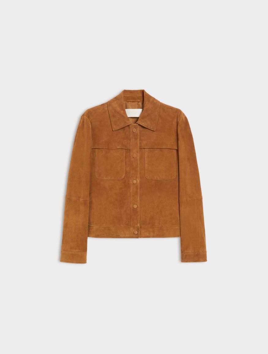 Leather jacket - COGNAC - Iblues - 5