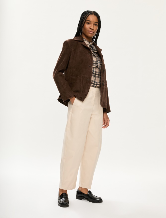 Suede blazer - 