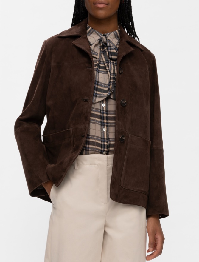 Suede blazer - 