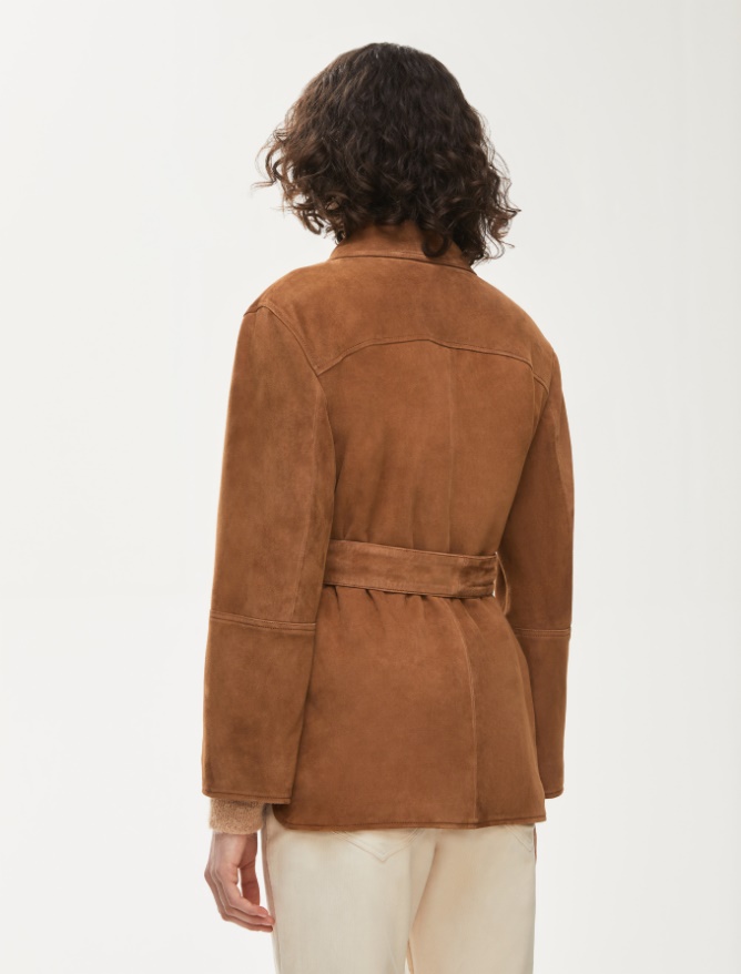 Leather shacket - 