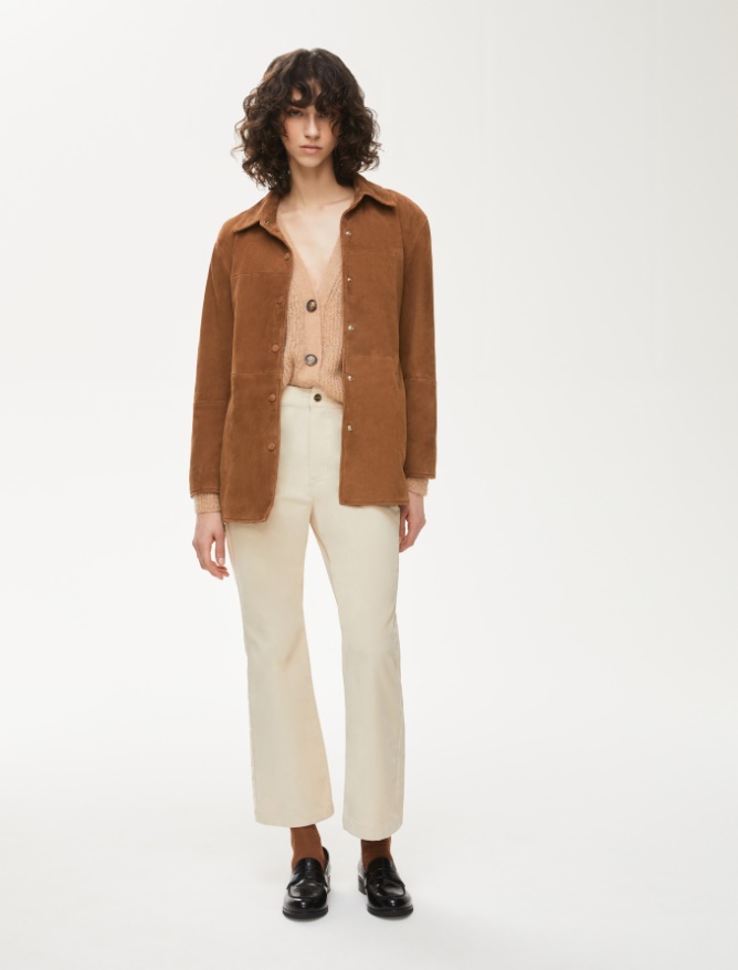 Leather shacket - 