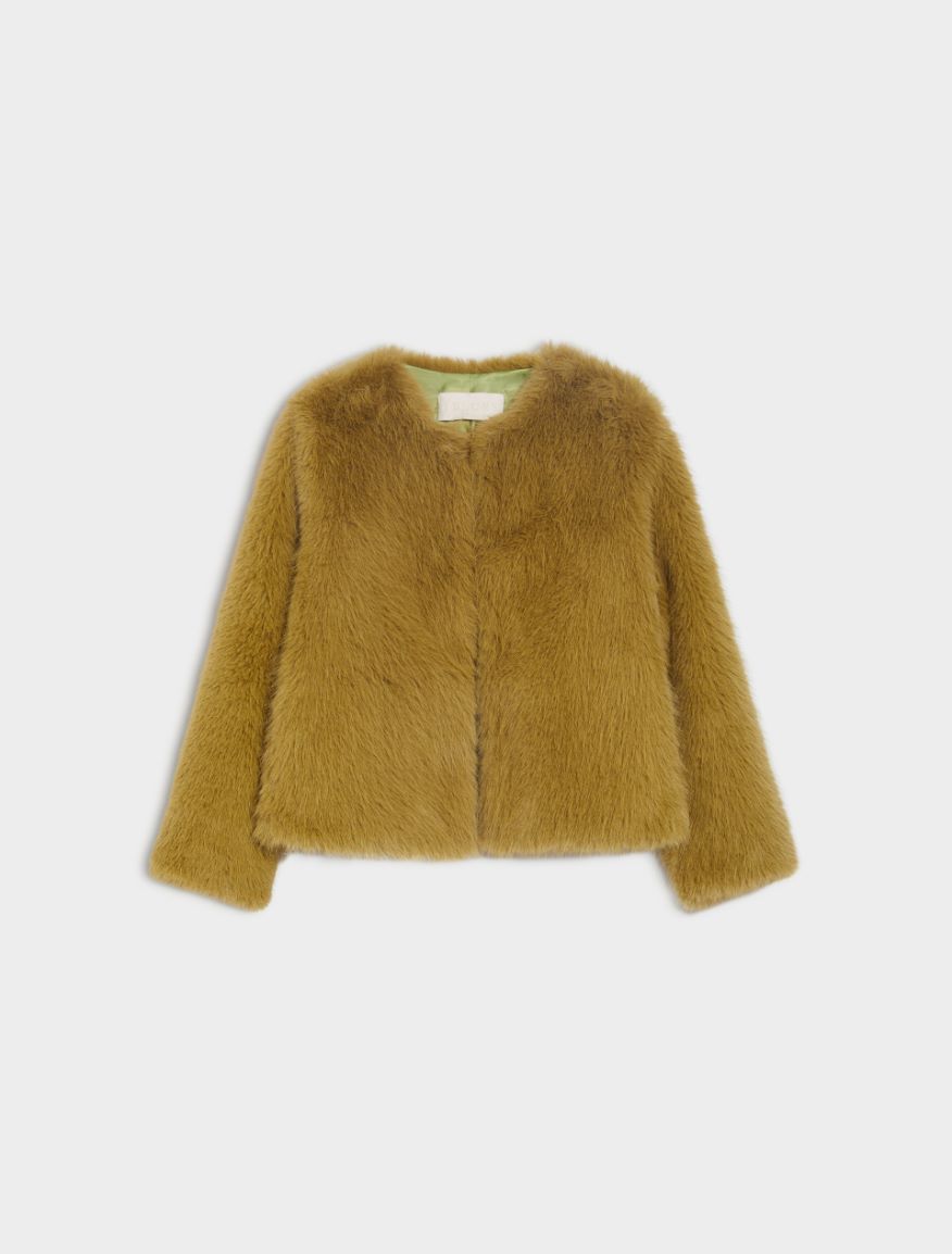 Relaxed-fit jacket - OIL GREEN - Iblues - 5