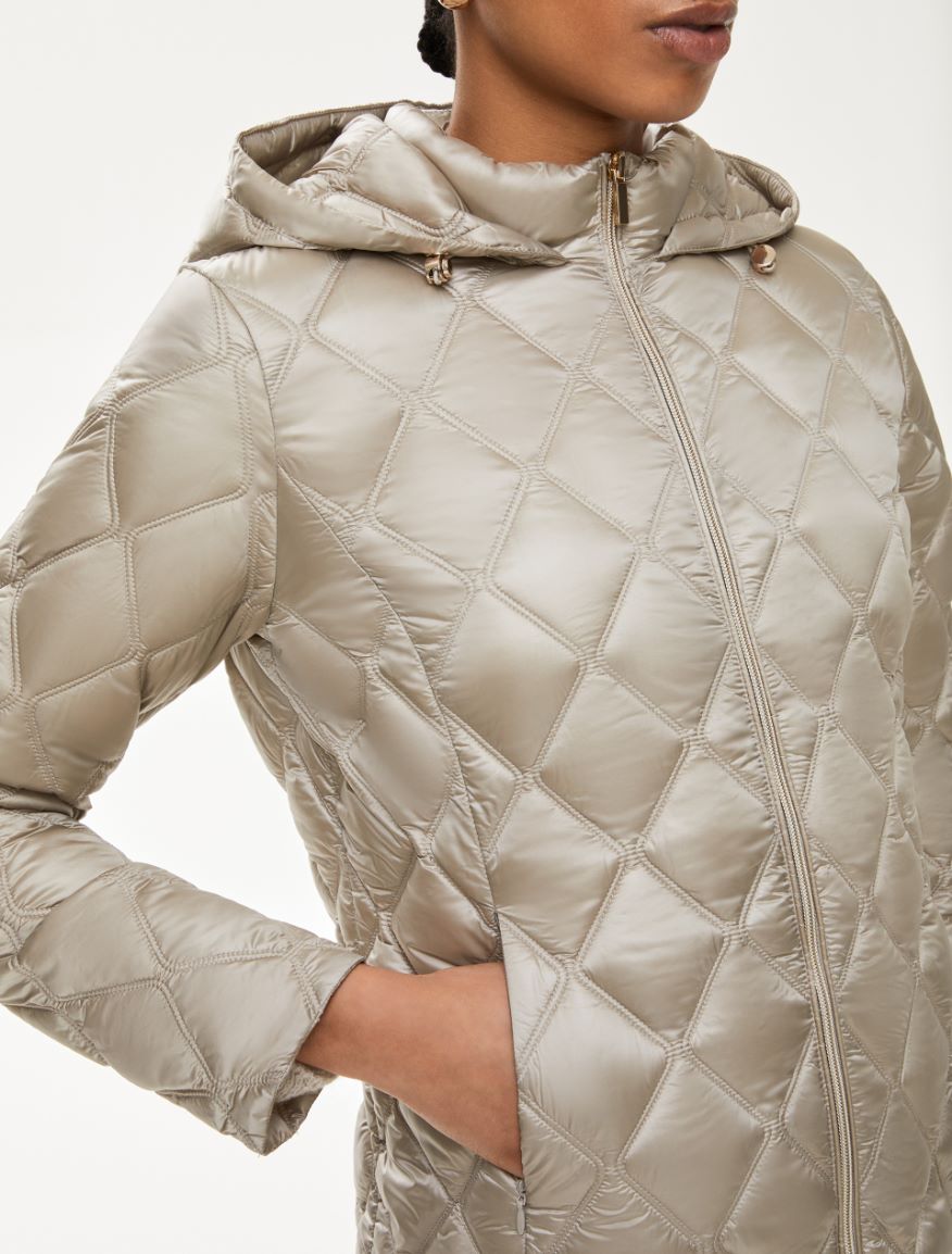 Hooded jacket - SAND - Iblues - 3