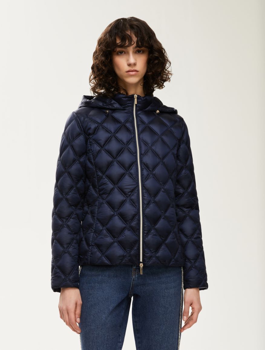 Hooded jacket - NAVY - Iblues